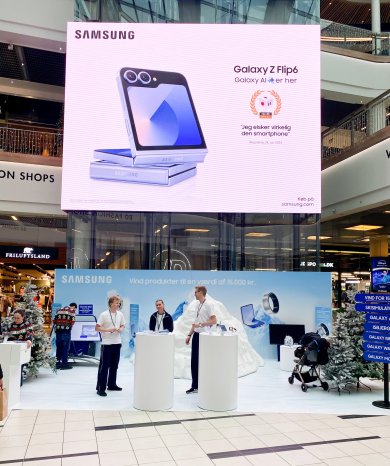 WINTER WONDERLAND - SAMSUNG'S LOCAL MARKET ACTIVATION